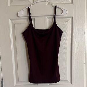 New York & Company Deep Burgundy Camisole
